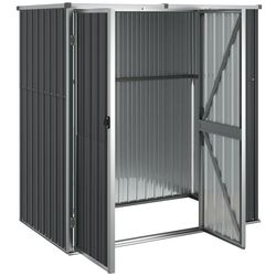 Casuta gradina VidaXL 316211 161x89x161 (Anthracite) Thumb