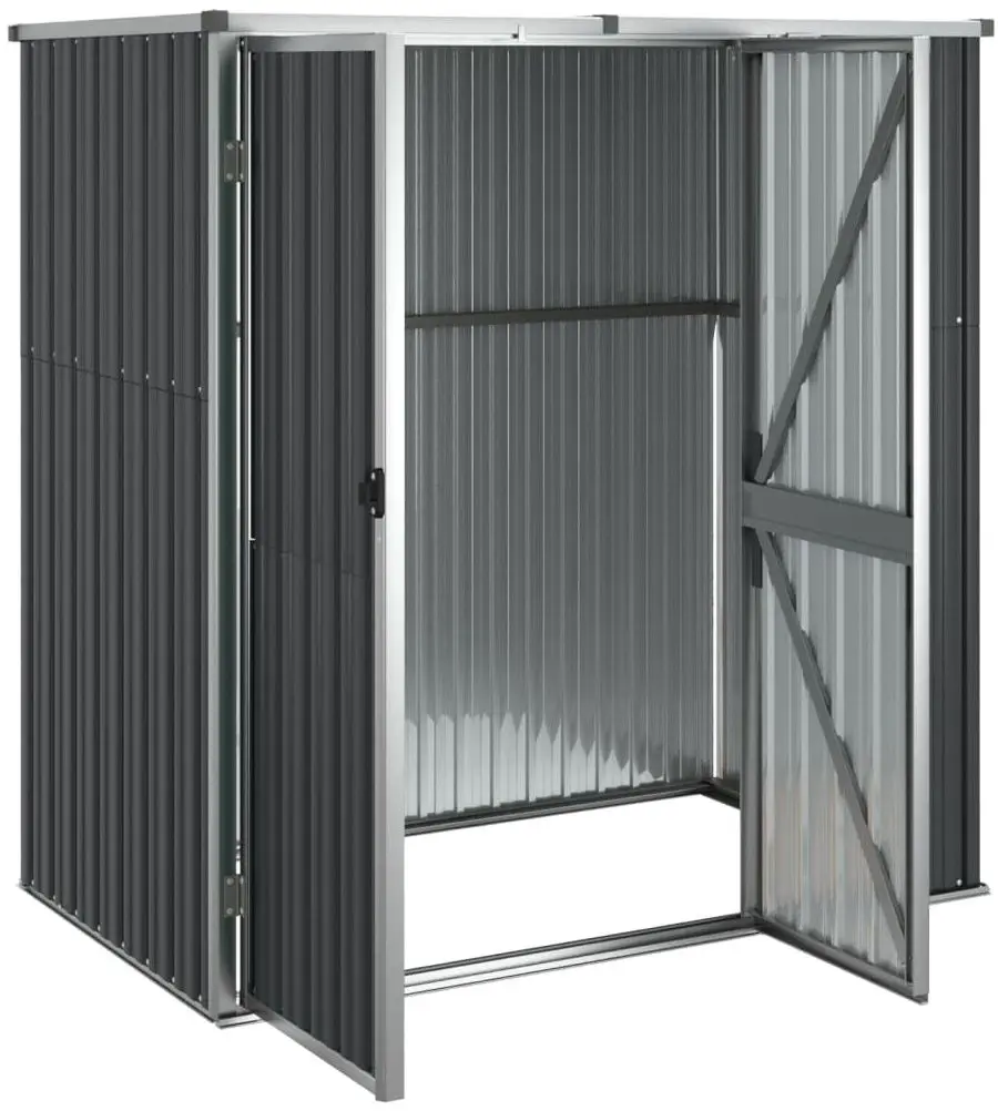 Casuta gradina VidaXL 316211 161x89x161 (Anthracite)