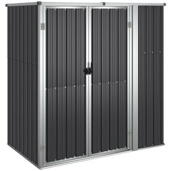 Casuta gradina VidaXL 316211 161x89x161 (Anthracite)