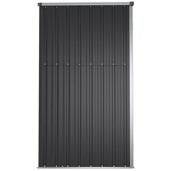 Casuta gradina VidaXL 316211 161x89x161 (Anthracite) Thumb