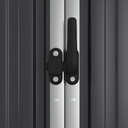 Casuta gradina VidaXL 316211 161x89x161 (Anthracite) Thumb