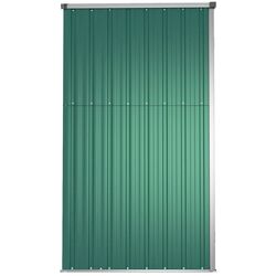 Сарай-хозблок VidaXL 316213 225x89x161 (Green) Thumb