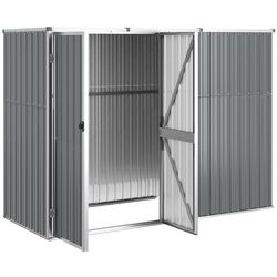 Casuta gradina VidaXL 316214 225x89x161 (Grey) Thumb
