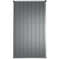 Casuta gradina VidaXL 316214 225x89x161 (Grey) Thumb