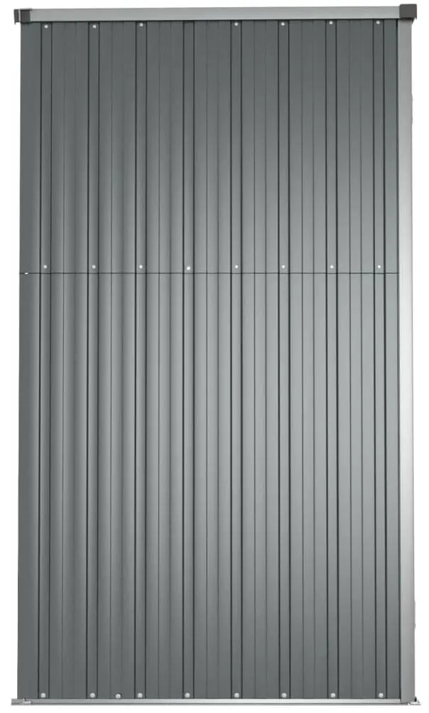 Casuta gradina VidaXL 316214 225x89x161 (Grey)