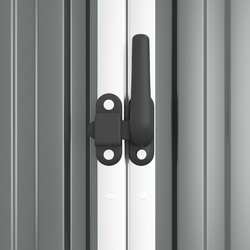 Casuta gradina VidaXL 316214 225x89x161 (Grey) Thumb