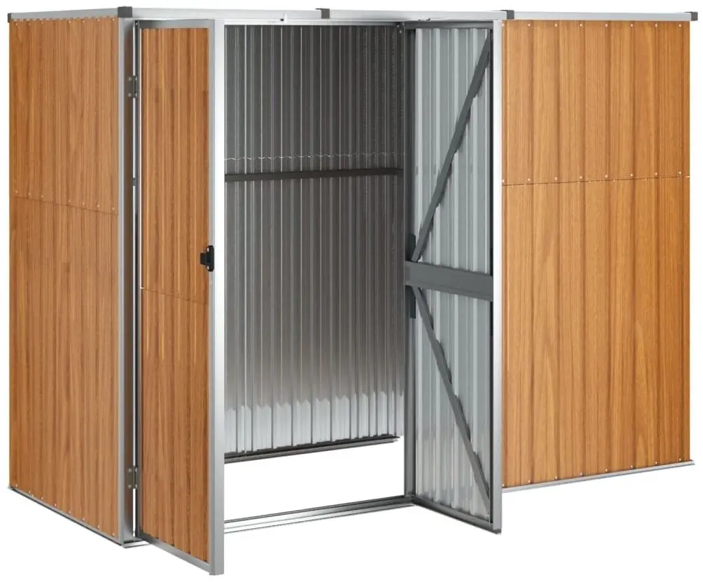 Casuta gradina VidaXL 316216 225x89x161 (Natural)