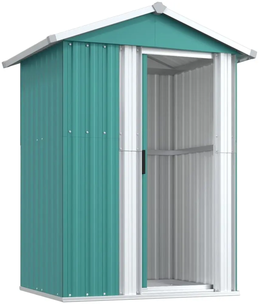 Сарай-хозблок VidaXL 316233 126x97.5x177 (Green)