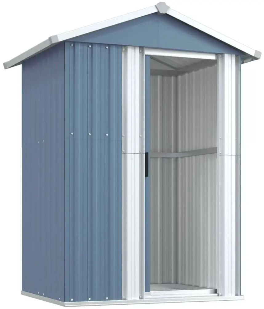 Сарай-хозблок VidaXL 316234 126x97.5x177 (Grey)