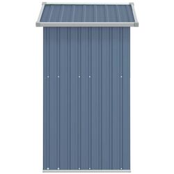 Сарай-хозблок VidaXL 316234 126x97.5x177 (Grey) Thumb