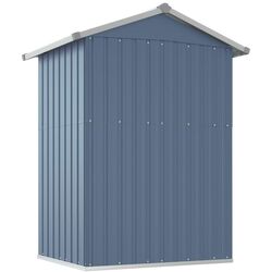 Сарай-хозблок VidaXL 316234 126x97.5x177 (Grey) Thumb