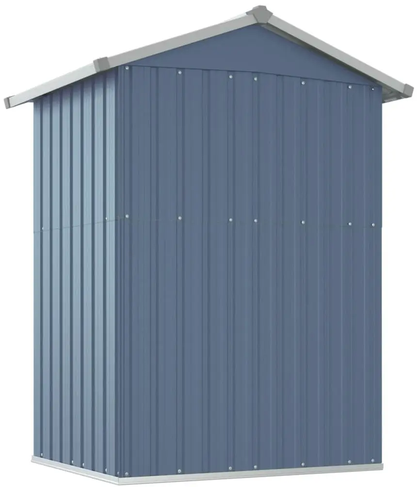 Сарай-хозблок VidaXL 316234 126x97.5x177 (Grey)