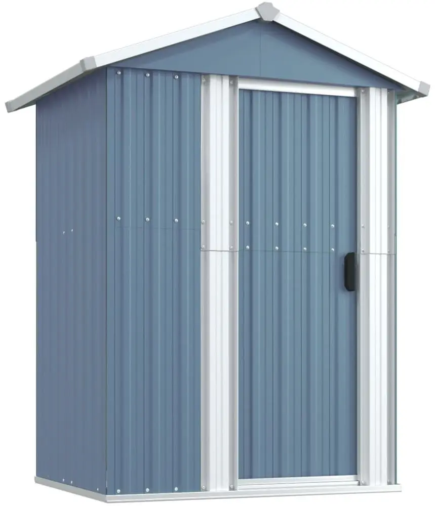 Сарай-хозблок VidaXL 316234 126x97.5x177 (Grey)