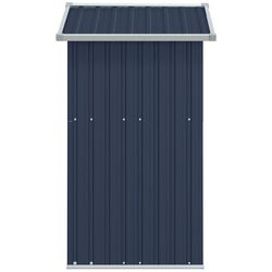 Сарай-хозблок VidaXL 316235 126x97.5x177 (Anthracite) Thumb