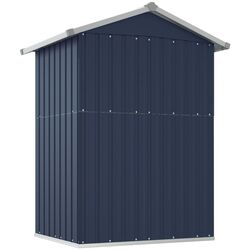 Сарай-хозблок VidaXL 316235 126x97.5x177 (Anthracite) Thumb