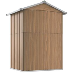 Сарай-хозблок VidaXL 316236 126x97.5x177 (Natural) Thumb