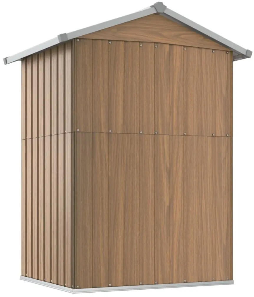 Сарай-хозблок VidaXL 316236 126x97.5x177 (Natural)