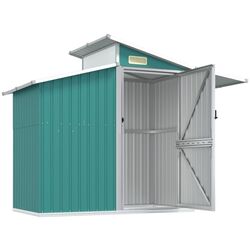 Сарай-хозблок VidaXL 316242 270x130x208.5 (Green) Thumb