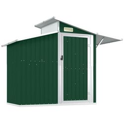 Сарай-хозблок VidaXL 316242 270x130x208.5 (Green)