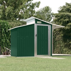 Сарай-хозблок VidaXL 316242 270x130x208.5 (Green) Thumb