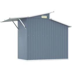 Casuta gradina VidaXL 316243 270x130x208.5 (Grey) Thumb
