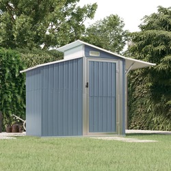 Casuta gradina VidaXL 316243 270x130x208.5 (Grey) Thumb