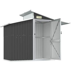 Casuta gradina VidaXL 316244 270x130x208.5 (Anthracite) Thumb