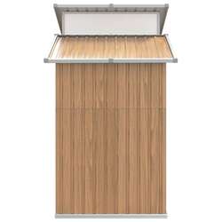 Сарай-хозблок VidaXL 316245 270x130x208.5 (Brown) Thumb