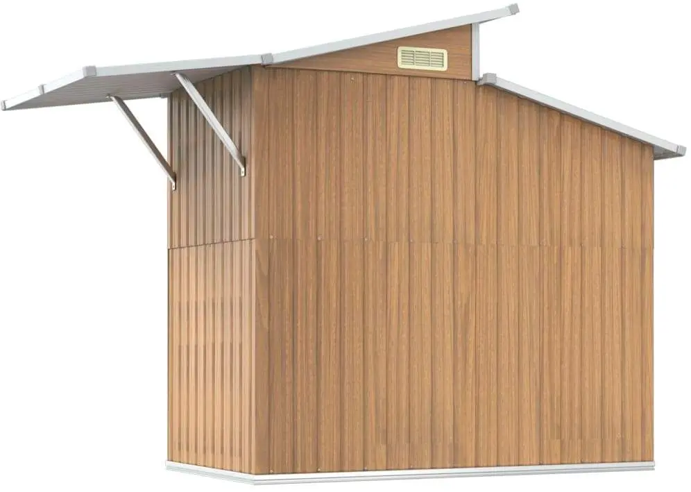 Сарай-хозблок VidaXL 316245 270x130x208.5 (Brown)