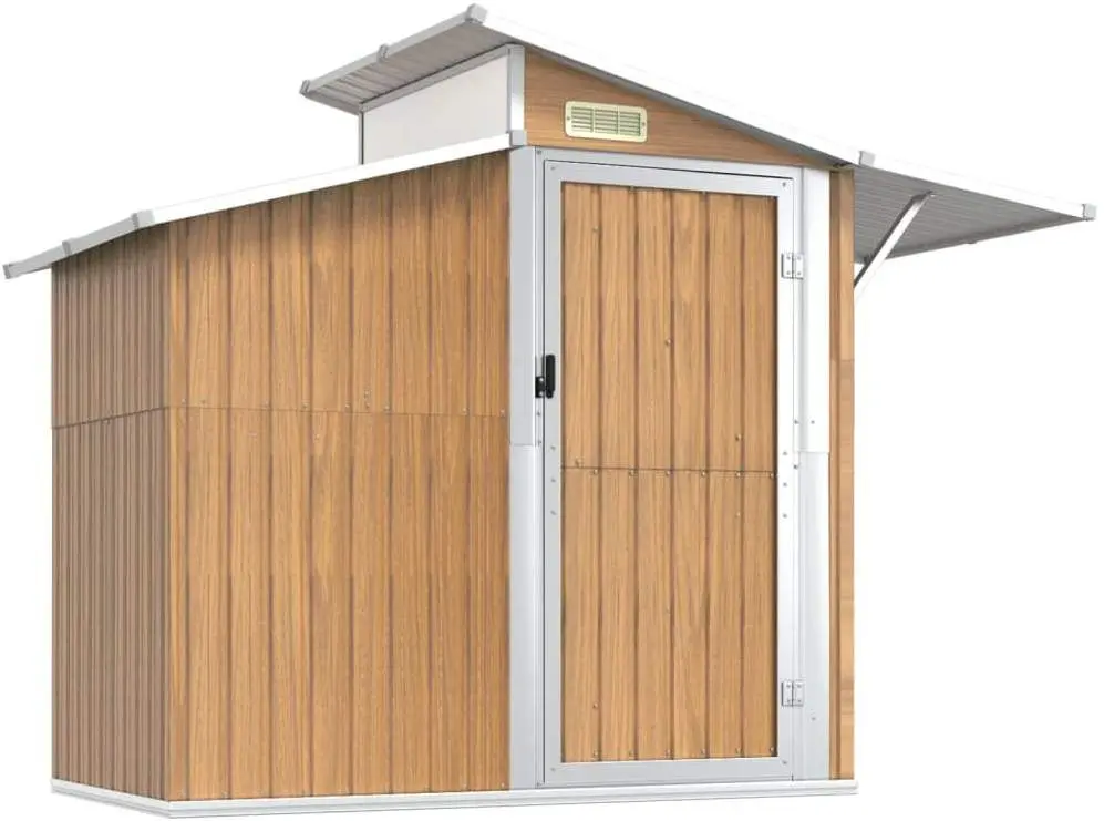 Сарай-хозблок VidaXL 316245 270x130x208.5 (Brown)