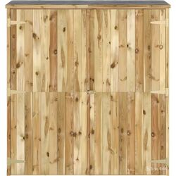 Сарай-хозблок VidaXL 318198 163x50x171 (Natural) Thumb