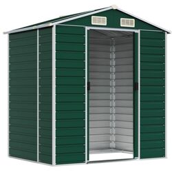 Casuta gradina VidaXL 3188231 191x130x198 (Green) Thumb