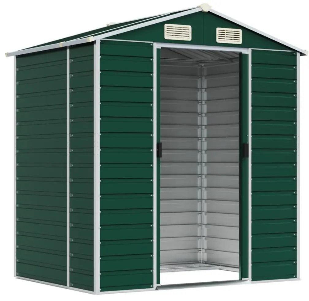 Casuta gradina VidaXL 3188231 191x130x198 (Green)