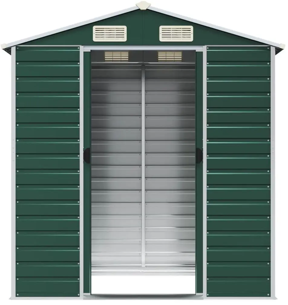 Casuta gradina VidaXL 3188231 191x130x198 (Green)