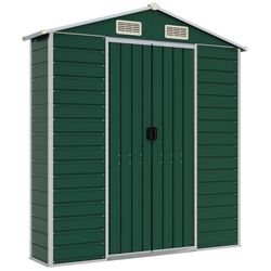 Casuta gradina VidaXL 3188231 191x130x198 (Green) Thumb