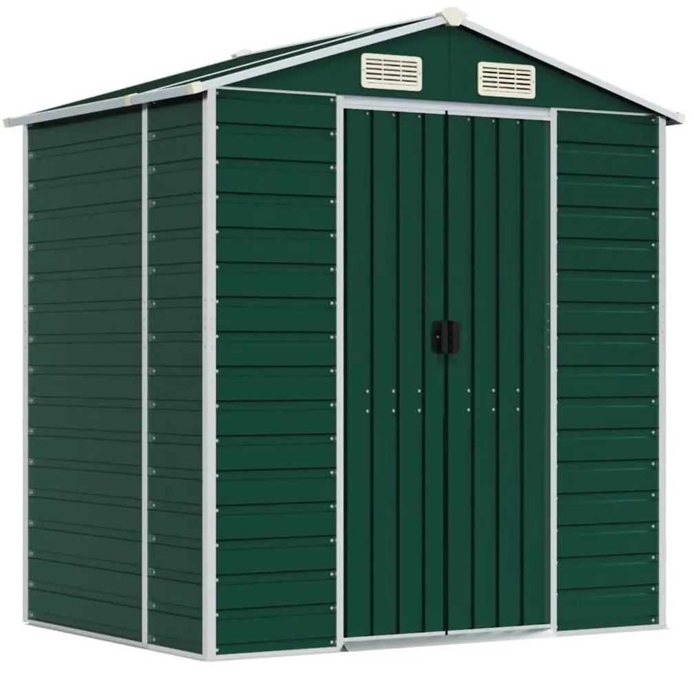 Casuta gradina VidaXL 3188231 191x130x198 (Green)