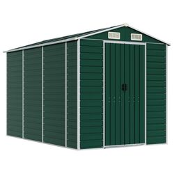 Casuta gradina VidaXL 3188233 191x300x198 (Green)