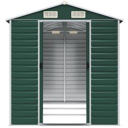 Сарай-хозблок VidaXL 3188233 191x300x198 (Green) Thumb