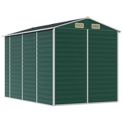 Сарай-хозблок VidaXL 3188233 191x300x198 (Green) Thumb