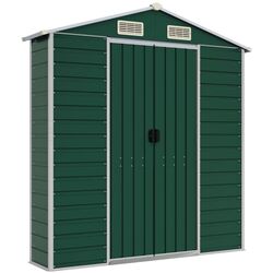 Сарай-хозблок VidaXL 3188233 191x300x198 (Green) Thumb