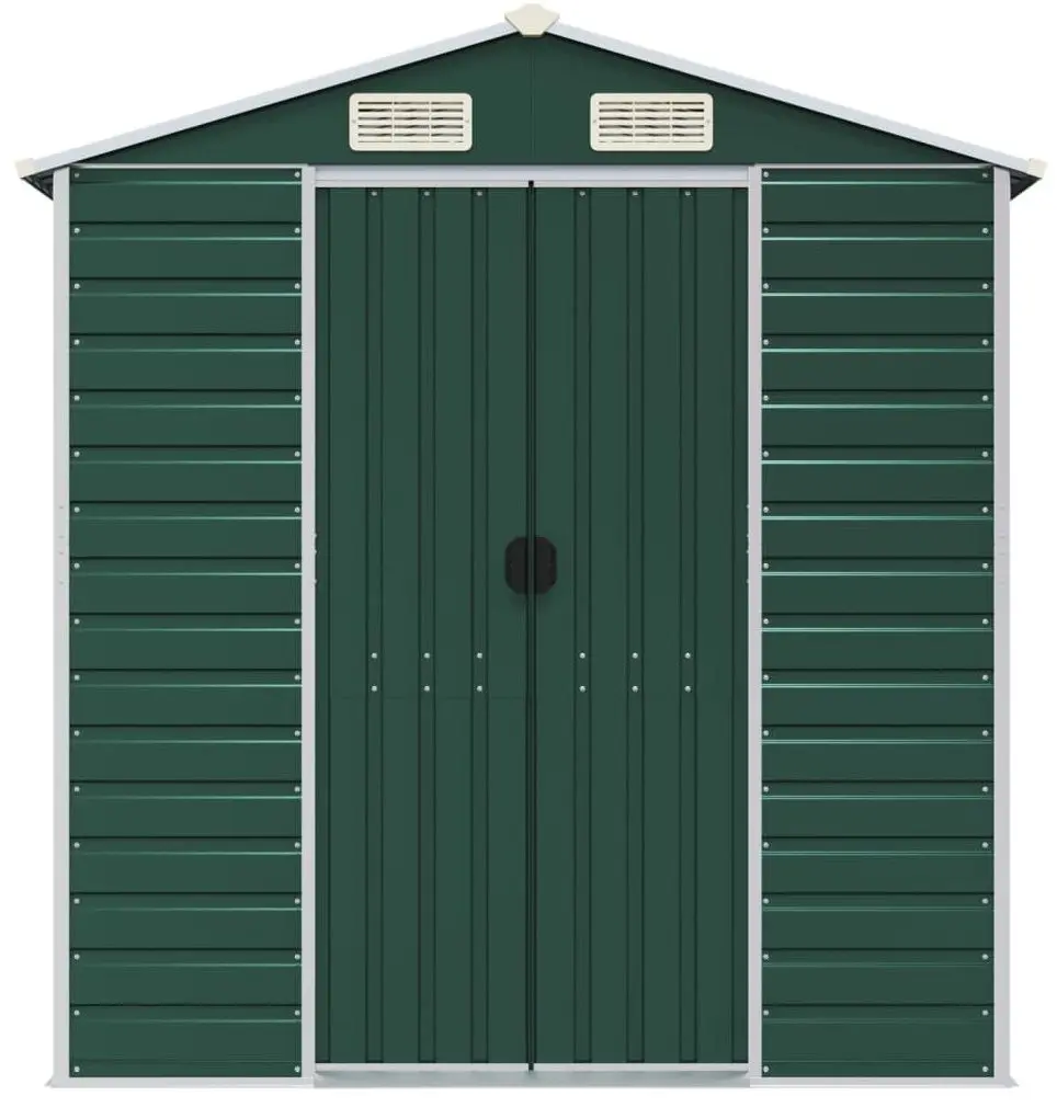 Сарай-хозблок VidaXL 3188234 191x385x198 (Green)