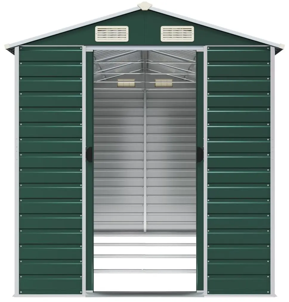 Сарай-хозблок VidaXL 3188234 191x385x198 (Green)