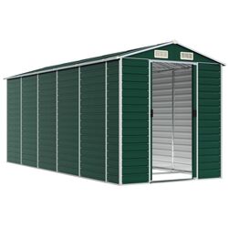 Casuta gradina VidaXL 3188235 191x470x198 (Green) Thumb