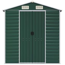 Casuta gradina VidaXL 3188235 191x470x198 (Green) Thumb