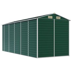 Casuta gradina VidaXL 3188235 191x470x198 (Green) Thumb