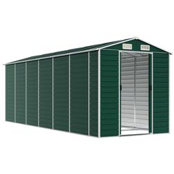 Casuta gradina VidaXL 3188236 191x555x198 (Green) Thumb