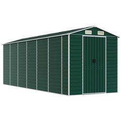 Casuta gradina VidaXL 3188236 191x555x198 (Green)