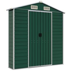 Casuta gradina VidaXL 3188236 191x555x198 (Green) Thumb