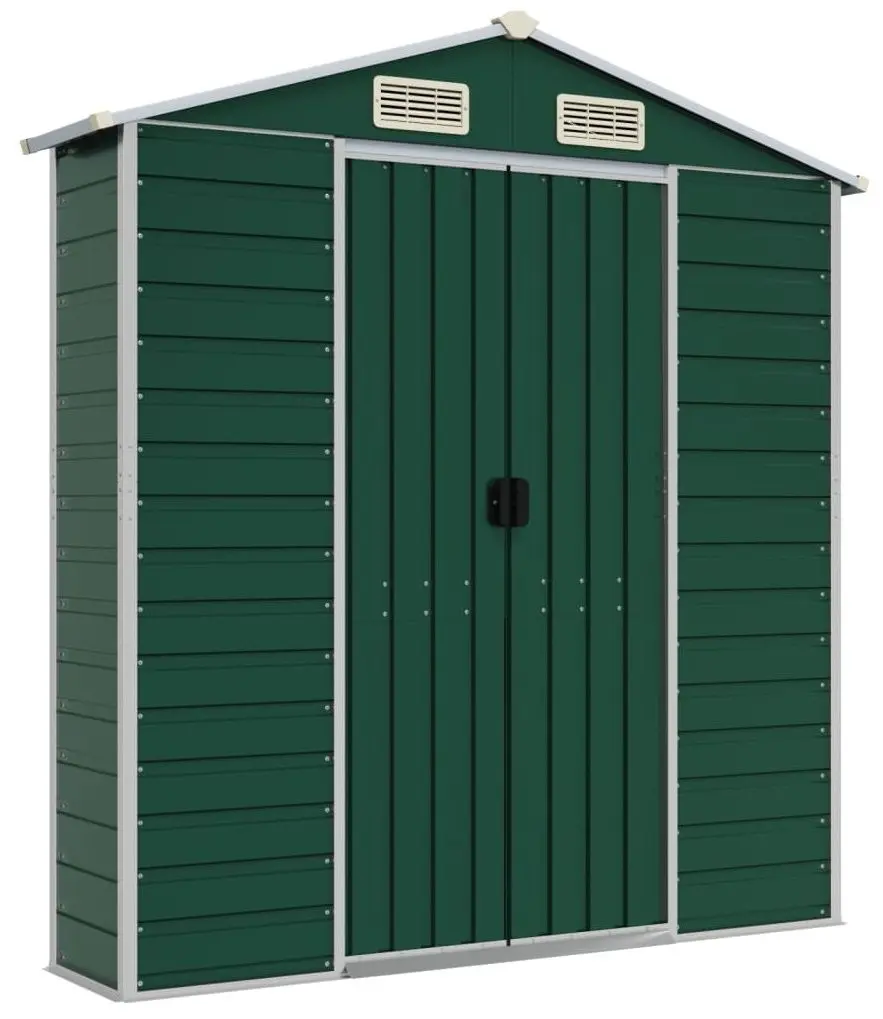Casuta gradina VidaXL 3188236 191x555x198 (Green)