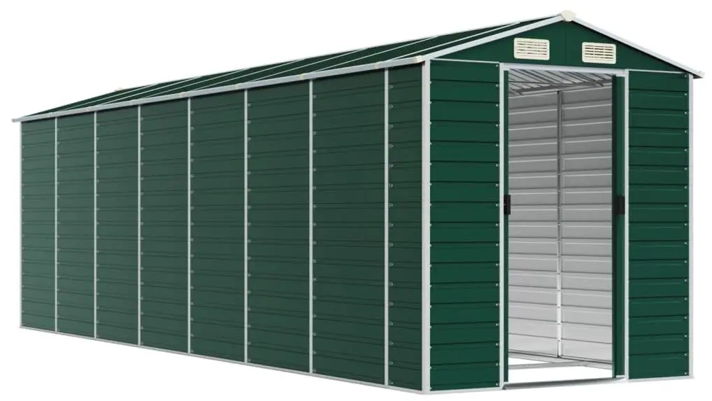 Casuta gradina VidaXL 3188237 191x640x198 (Green)